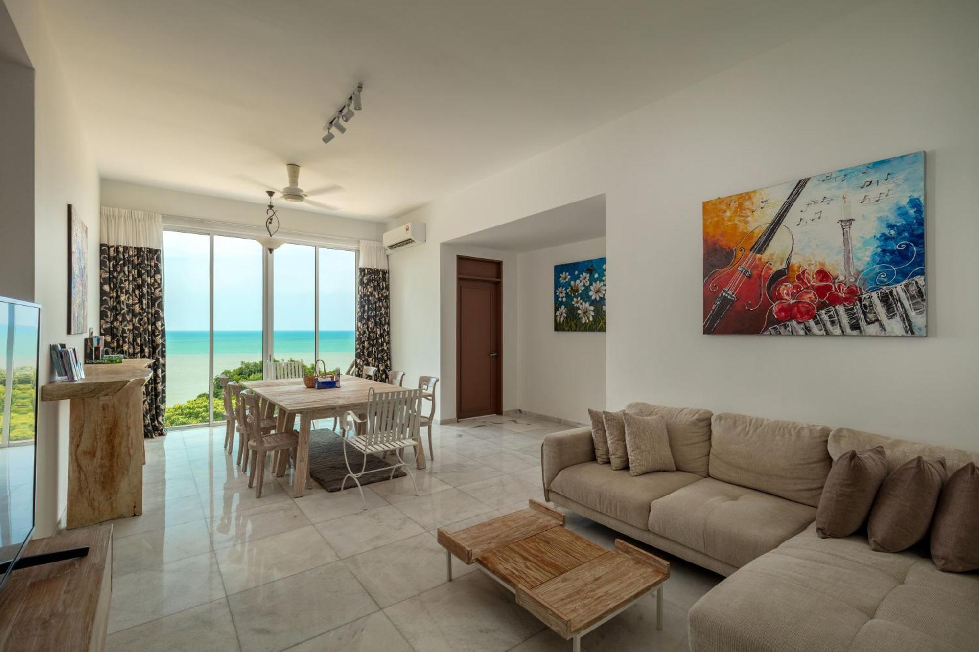 Panoramic Seaview Holiday Home - Batu Ferringhi Eksteriør bilde