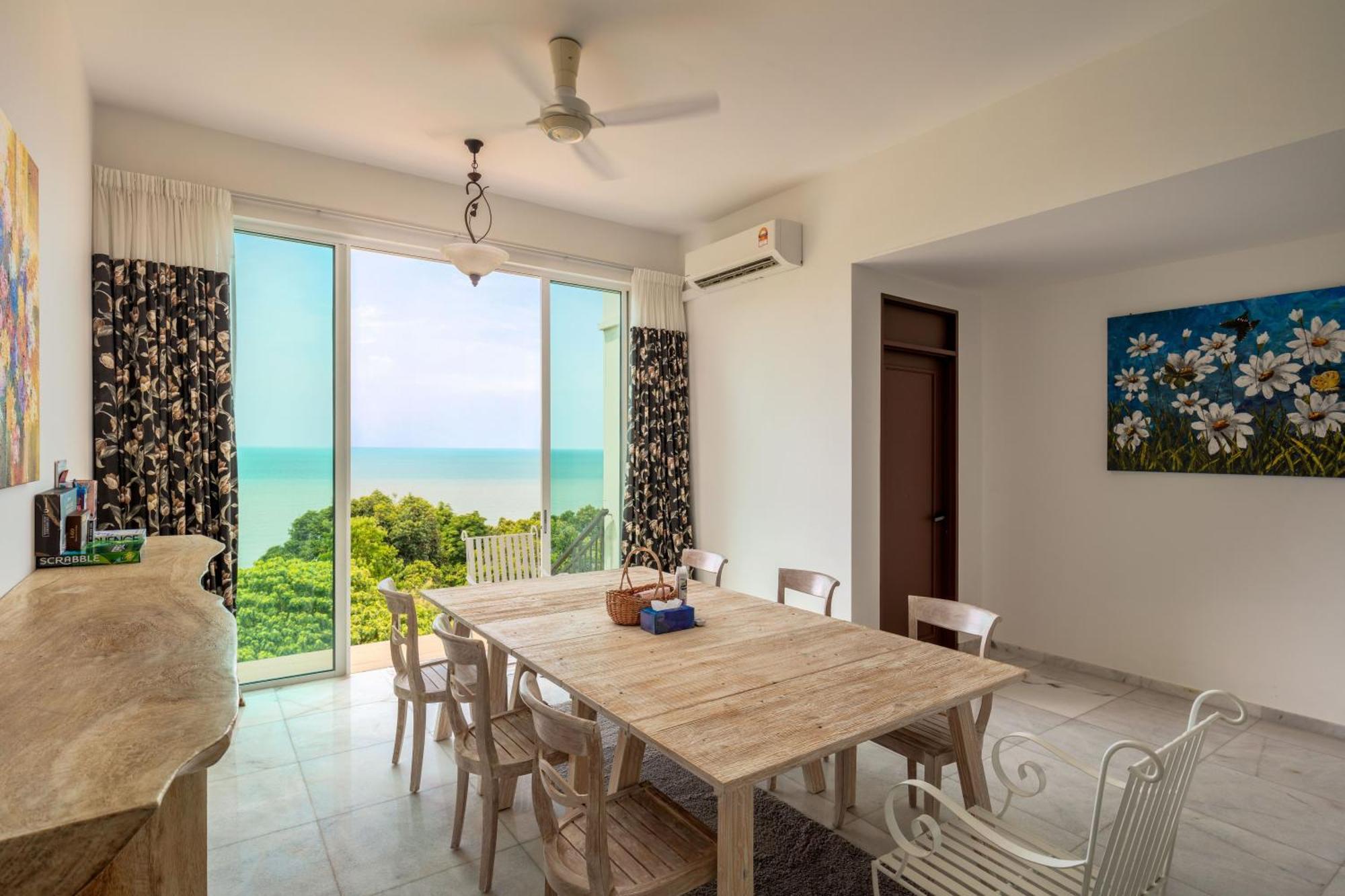 Panoramic Seaview Holiday Home - Batu Ferringhi Eksteriør bilde